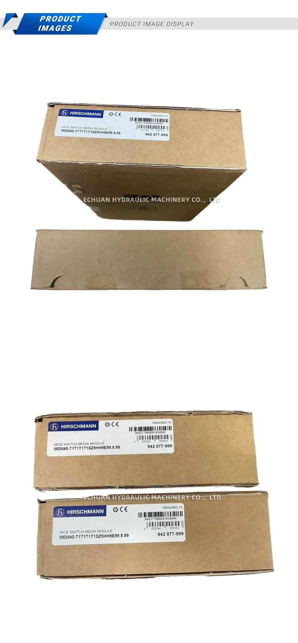 HIRSCHMANN MSM40-T1T1T1T1SZ9HH9E99.9.99 MICE Switch Media Module Description