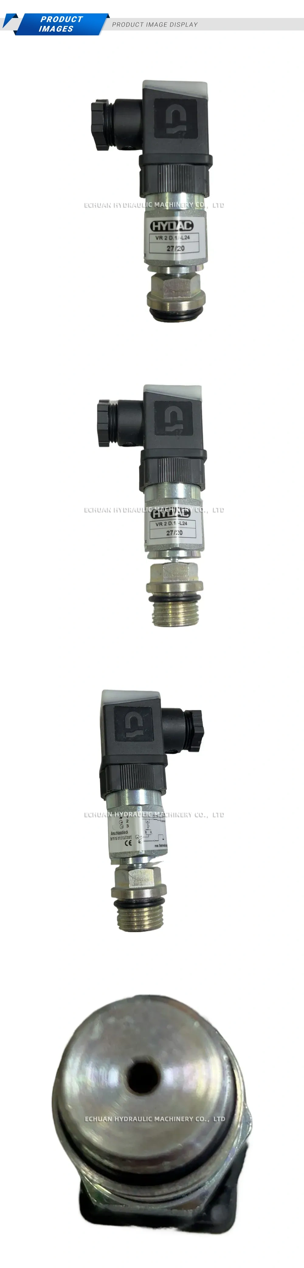 HYDAC VR 2 D.1/-L24 Hydraulic Clogging Indicator Description