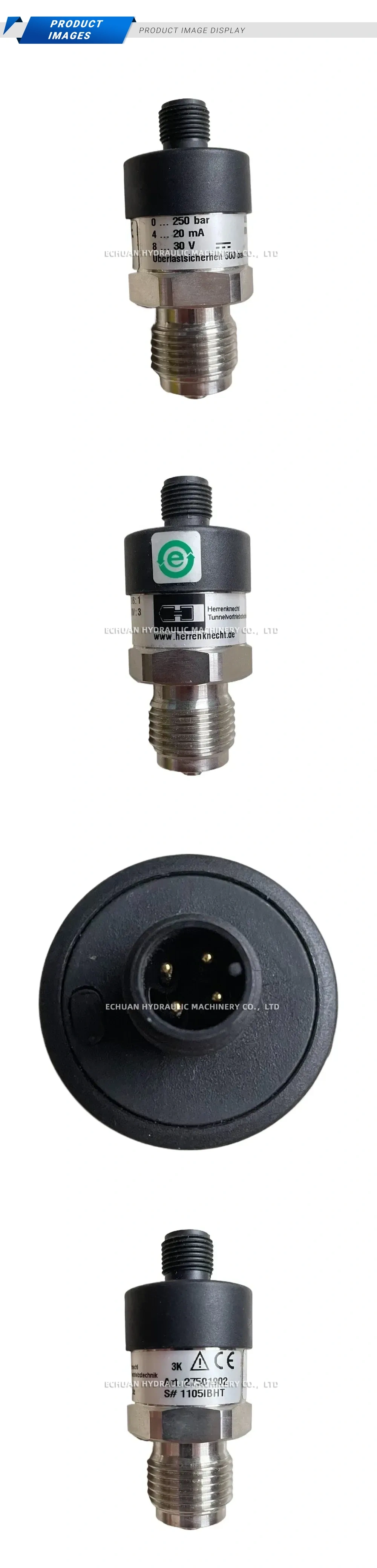 Herrenknecht 27501902 Pressure Transmitter Description