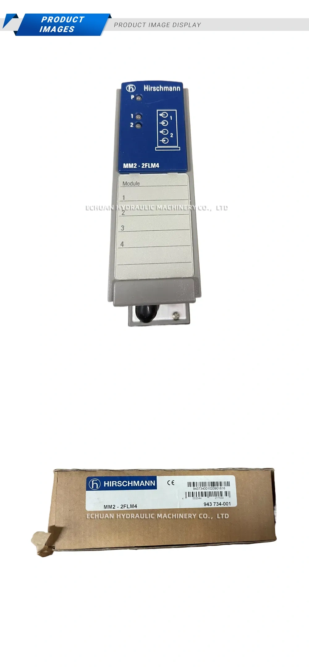 Hirschmann MM2-2FLM4 Industrial Ethernet Switch Module Description