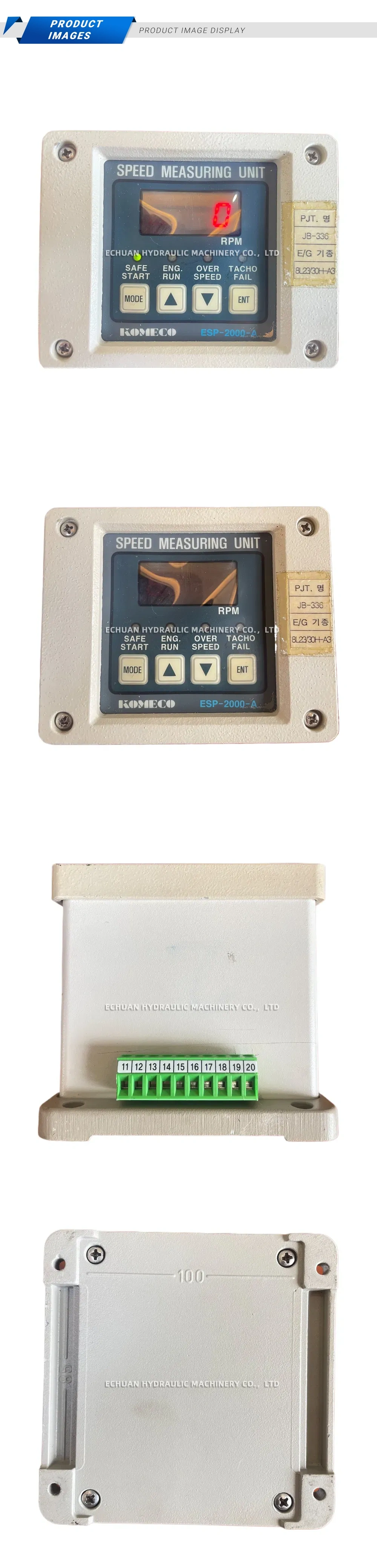 KOMECO ESP-2000-A Speed Measuring Unit Description