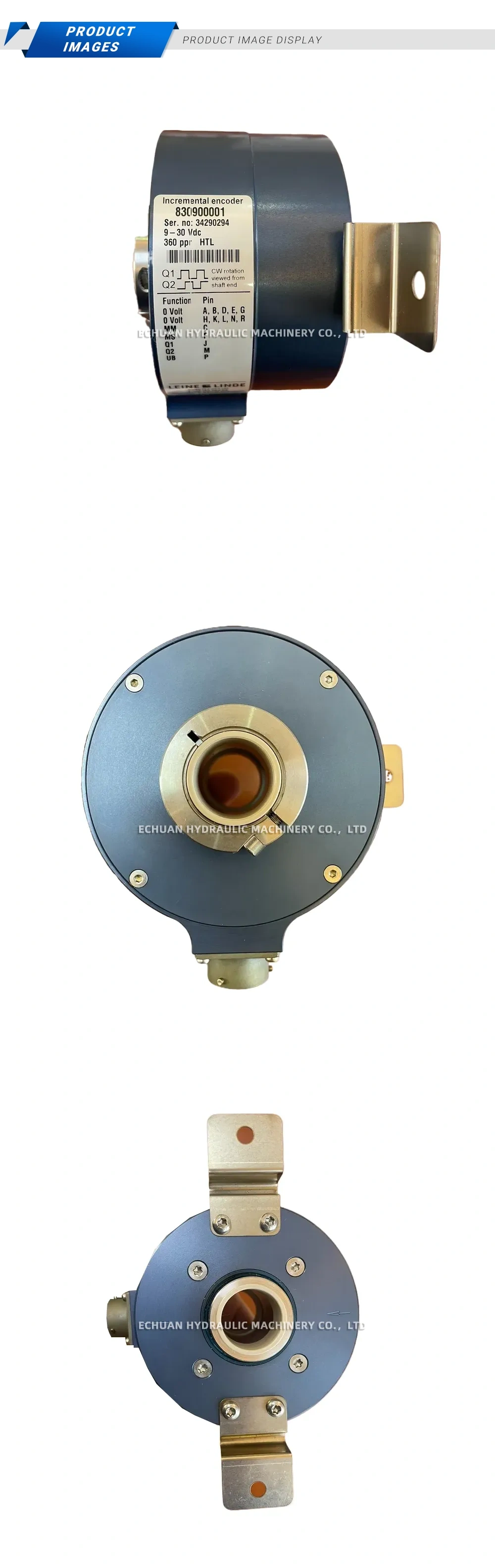 Leine Linde 83C900001 Incremental Encoder Description