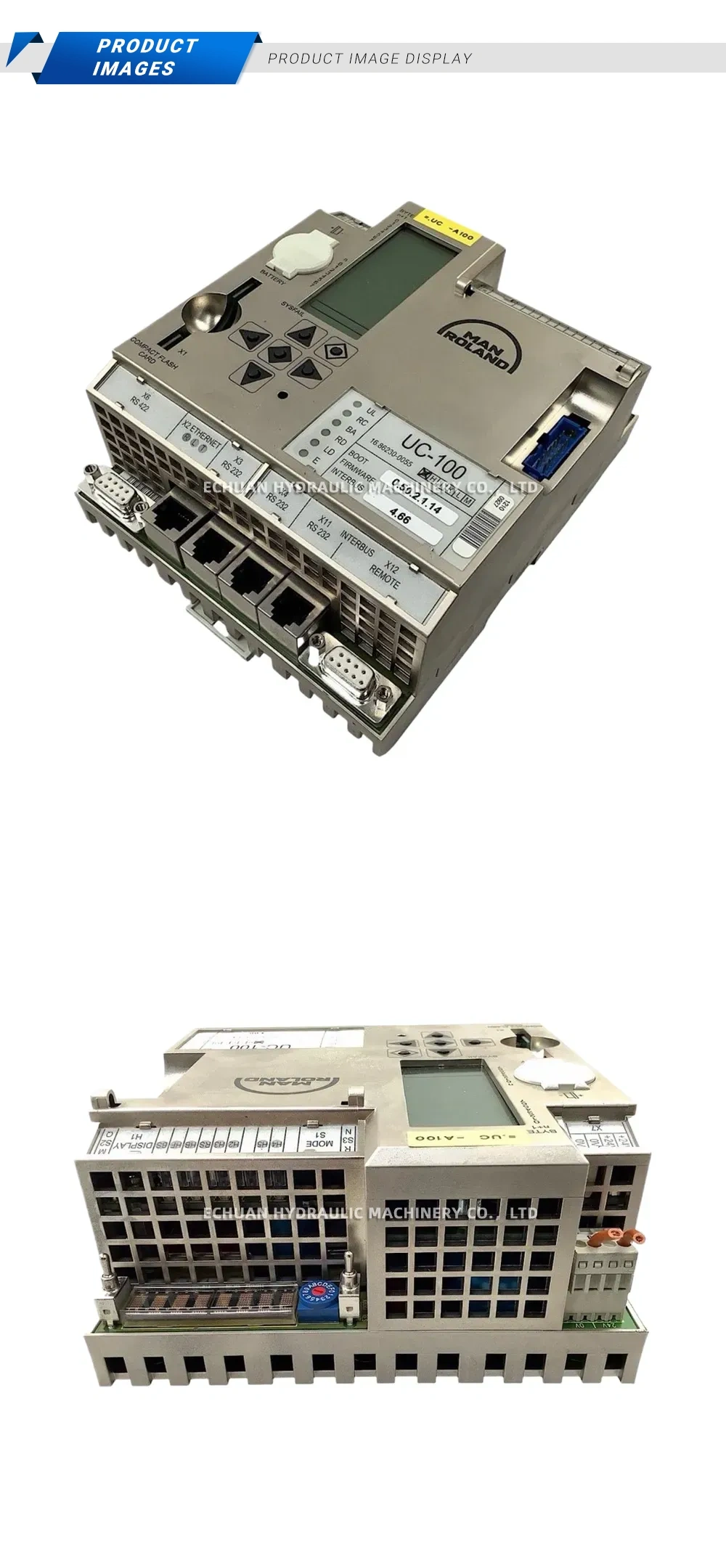 MAN ROLAND UC-100 Industrial Control Unit Description