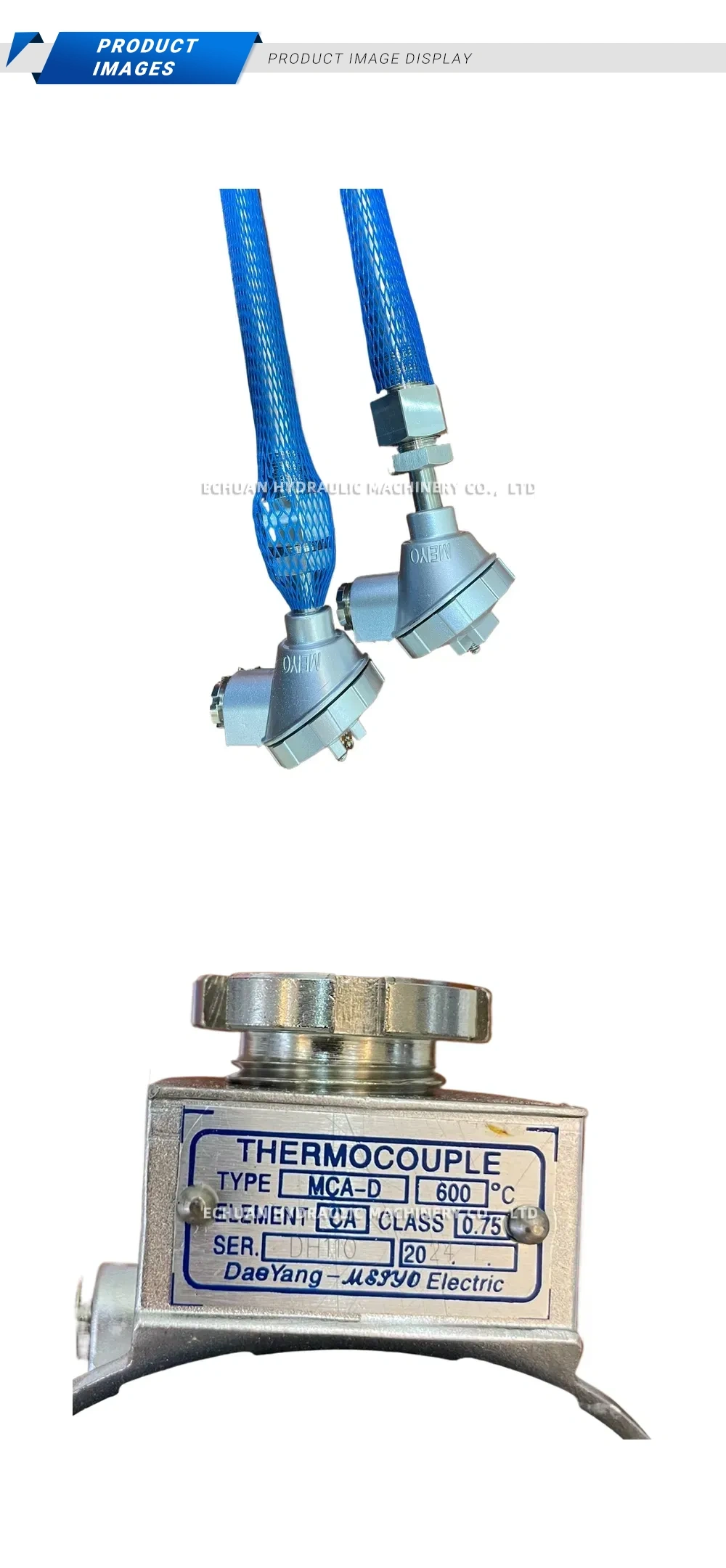 MEIYO MCA-D Thermocouple Description