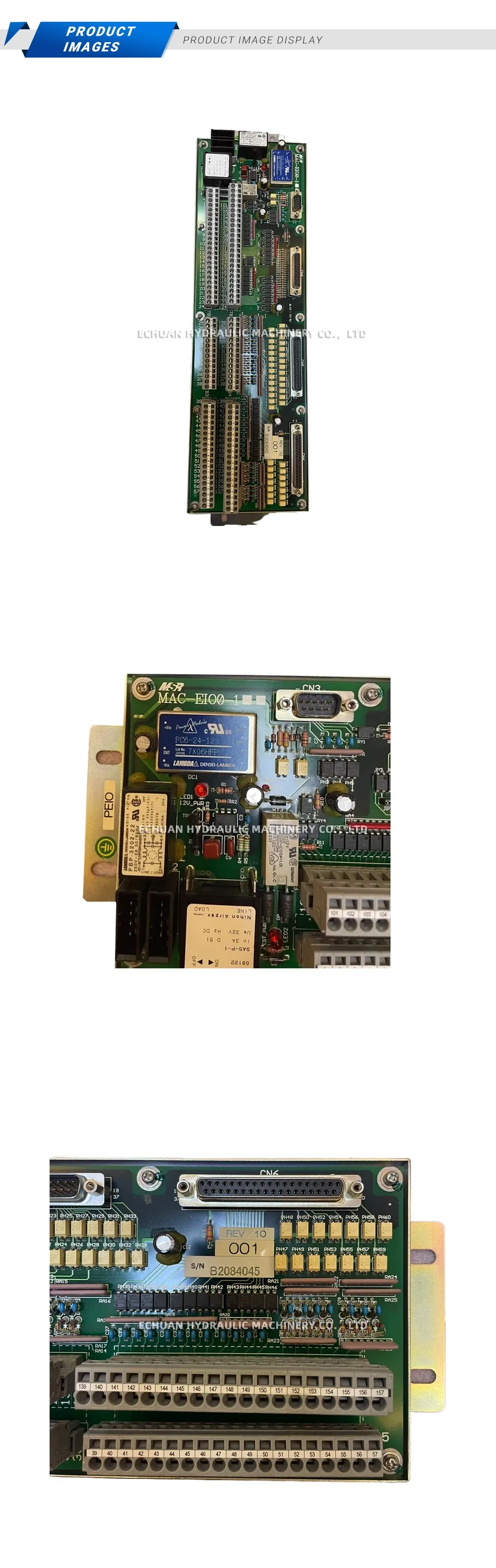 MSR MAC-EIO0-1 Industrial Control Circuit Board Description
