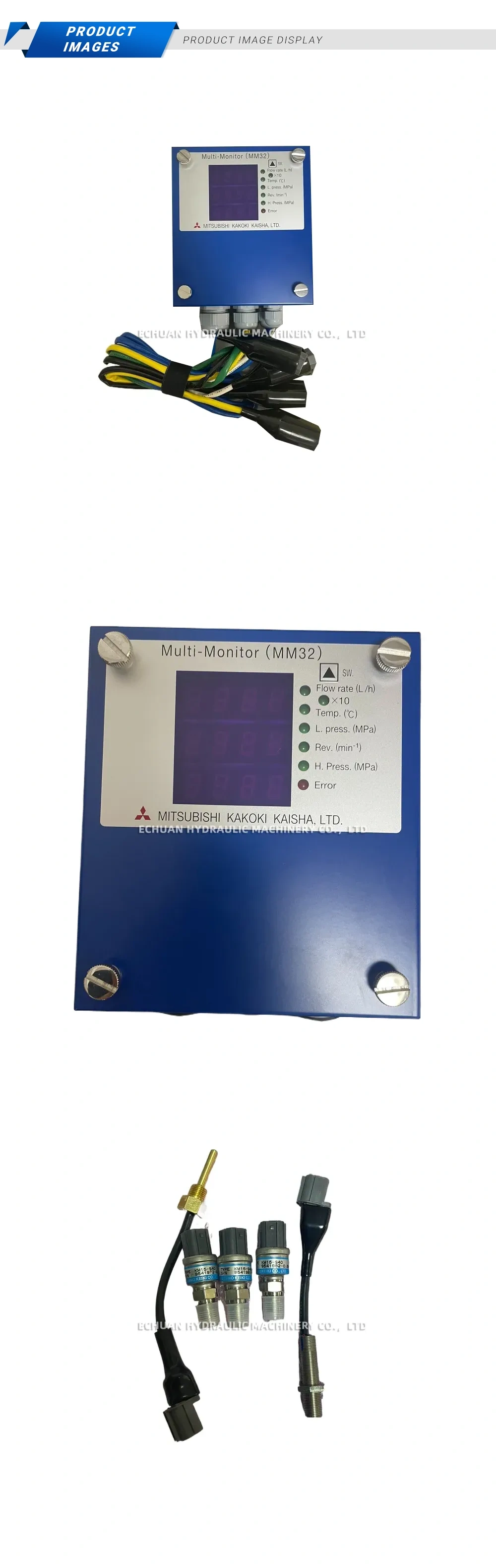Mitsubishi Kakoki Kaisha MM32 Multi-Monitor Description