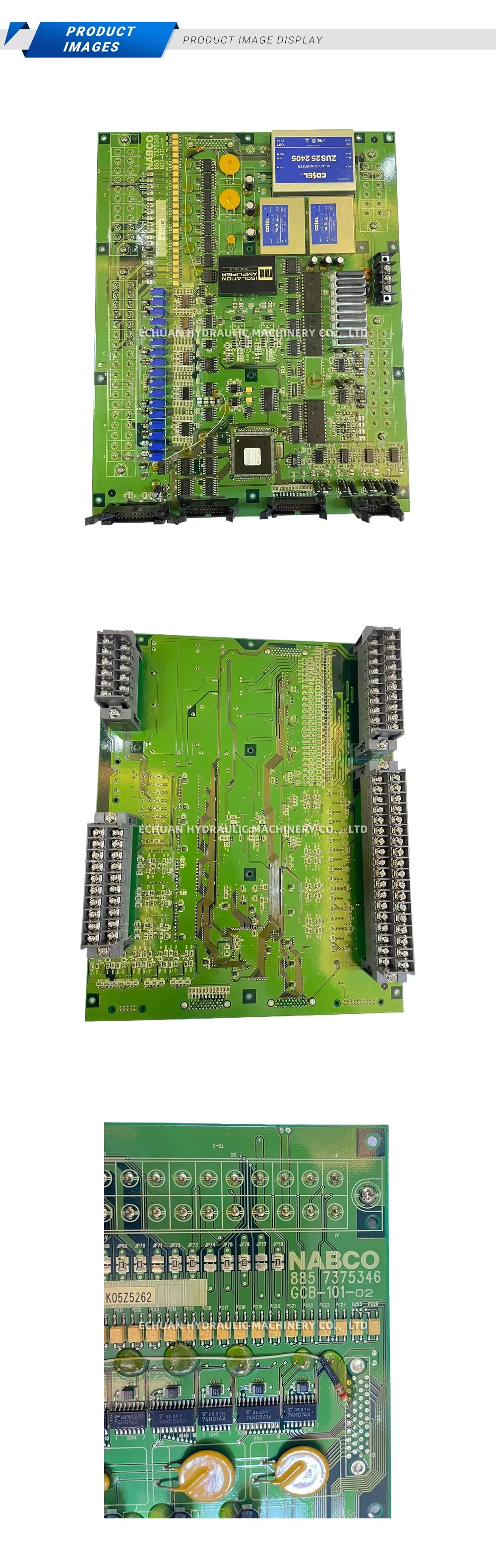 NABCO GCB-101-02 Control Circuit Board Description