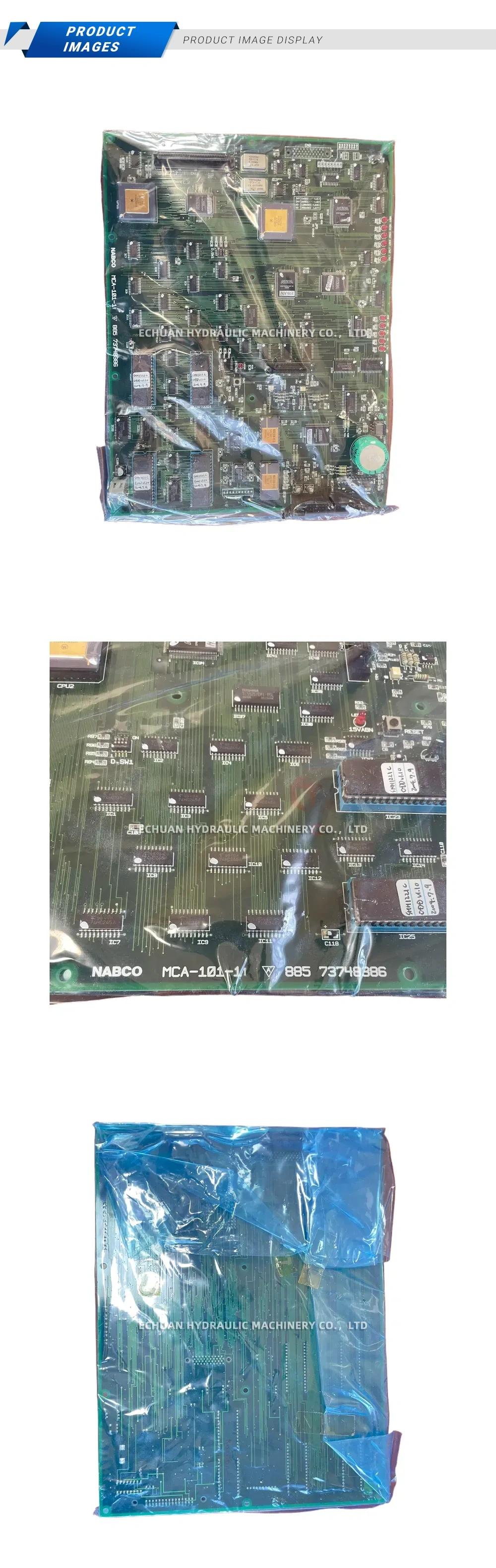 NABCO MCA-101-11 Printed Circuit Board (PCB) Description