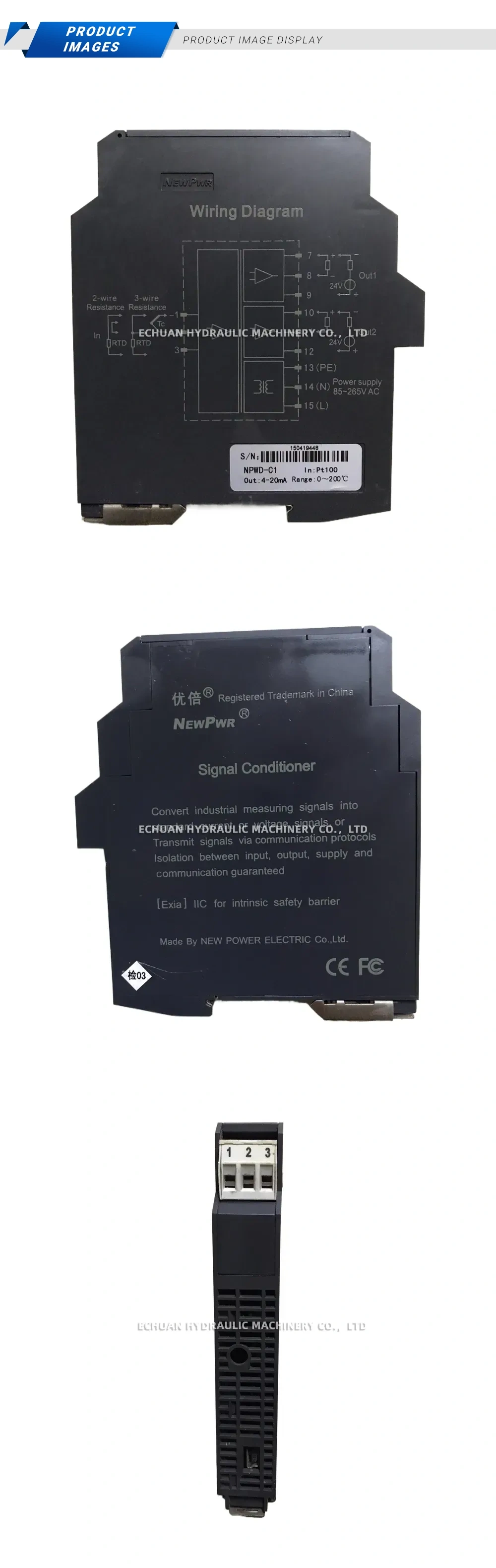NEWPWR NPWD-C1 Signal Conditioner Description