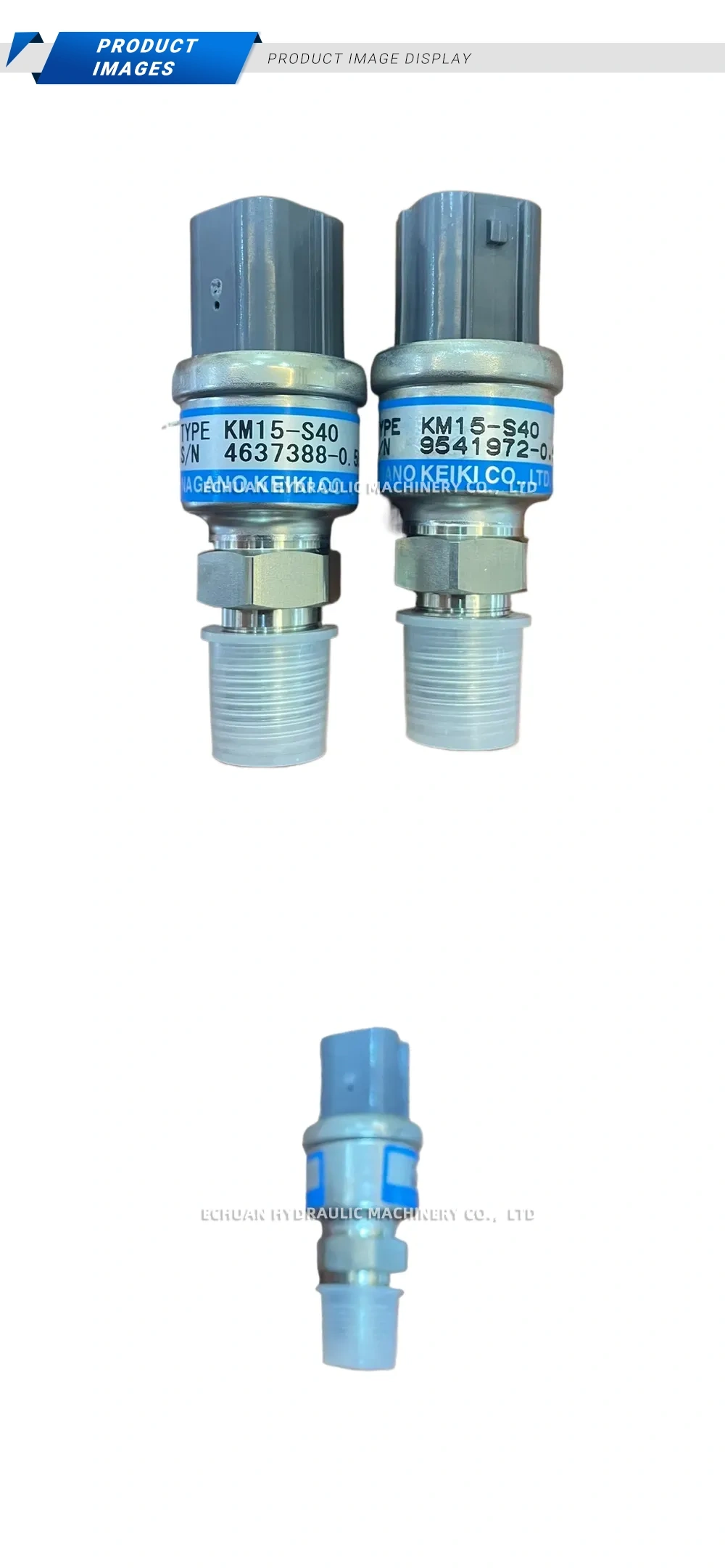 Nagano Keiki KM15-S40 Pressure Transmitter Description