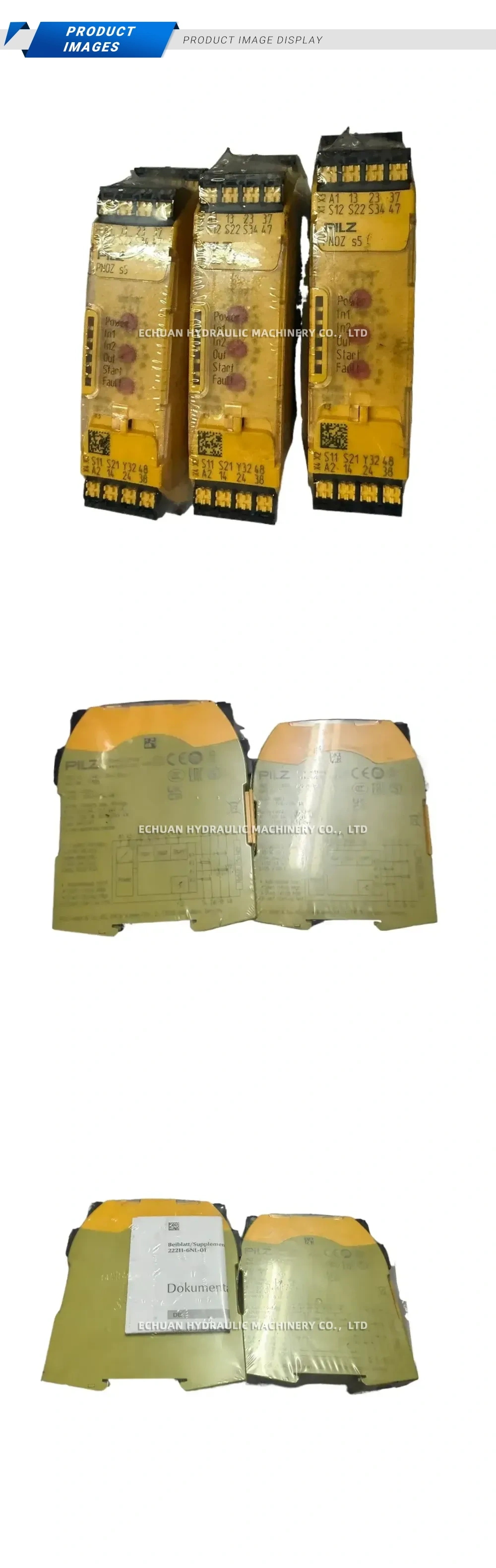 PILZ PNOZ s5 Safety Relay Description