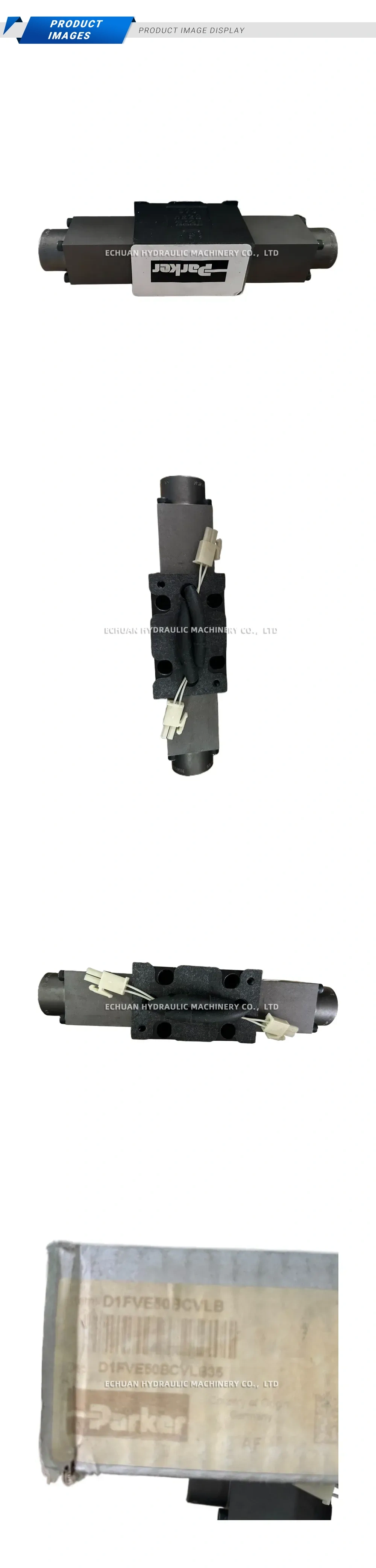 Parker D1FVE50BCVLB35 Proportional Directional Control Valve Description