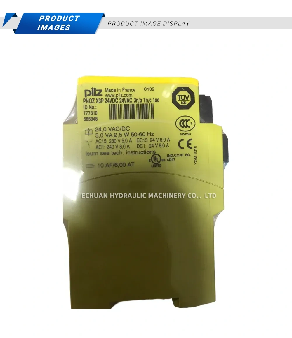 Pilz PNOZ X3P Safety Relay Description