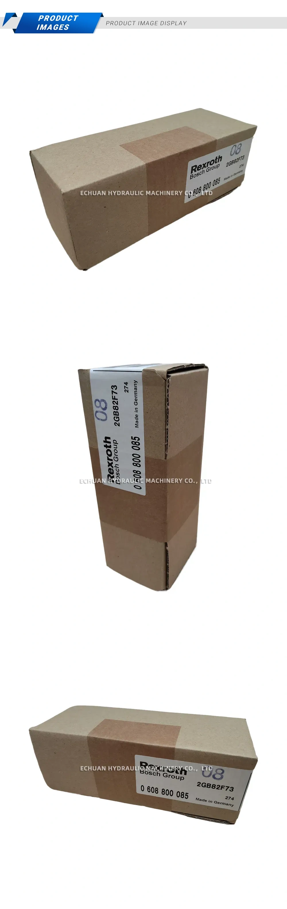 Rexroth 0 608 800 085 Straight Output Head Description