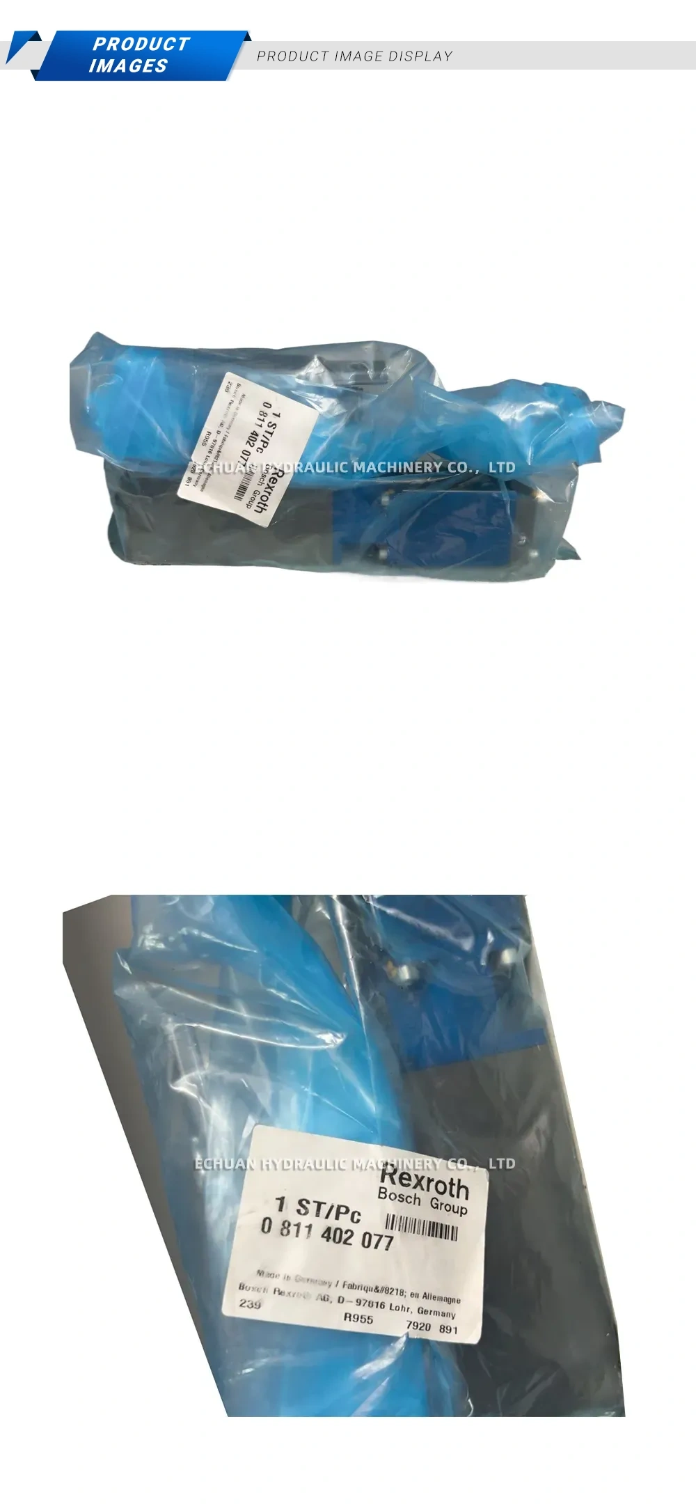 Rexroth 0 811 402 077 Hydraulic Valve Description