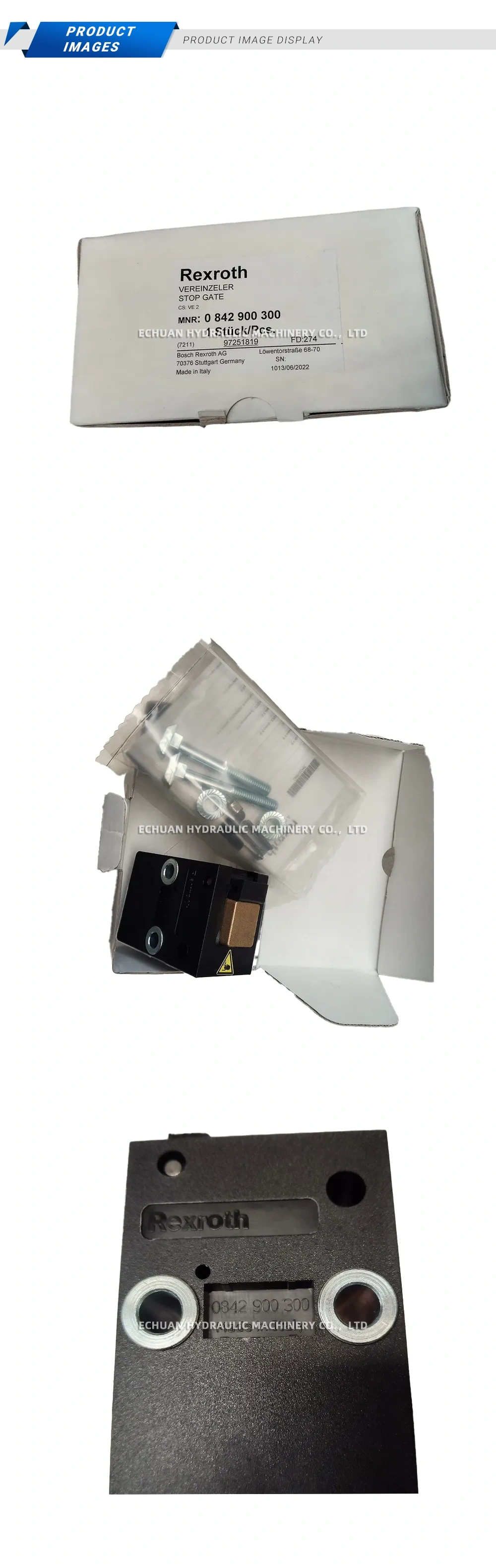 Rexroth 0 842 900 300 Stop Gate Description