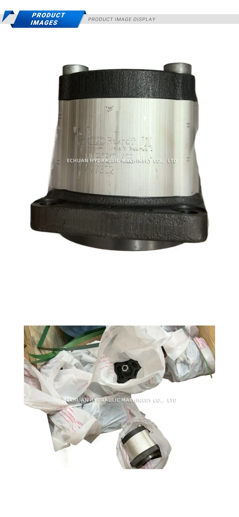 Rexroth 0510 425 009 Hydraulic Gear Pump Description