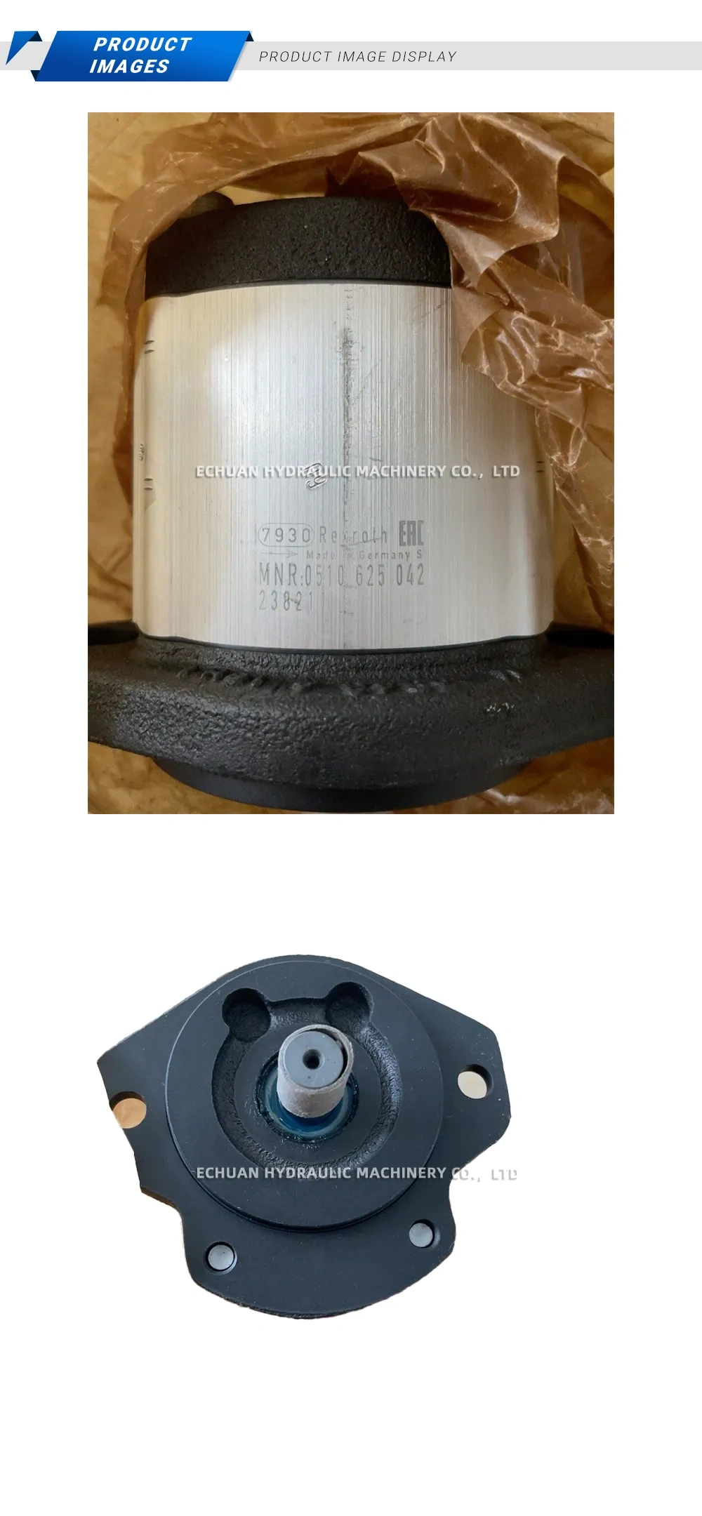 Rexroth 0510 625 042 Hydraulic Gear Pump Description