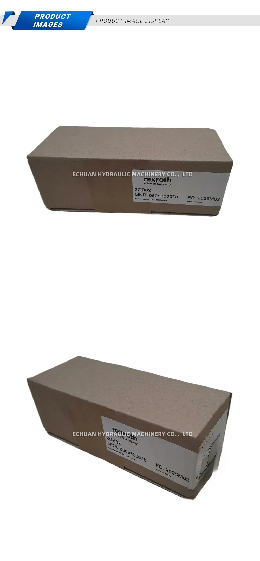 Rexroth 2GB82 Straight Output Head Description