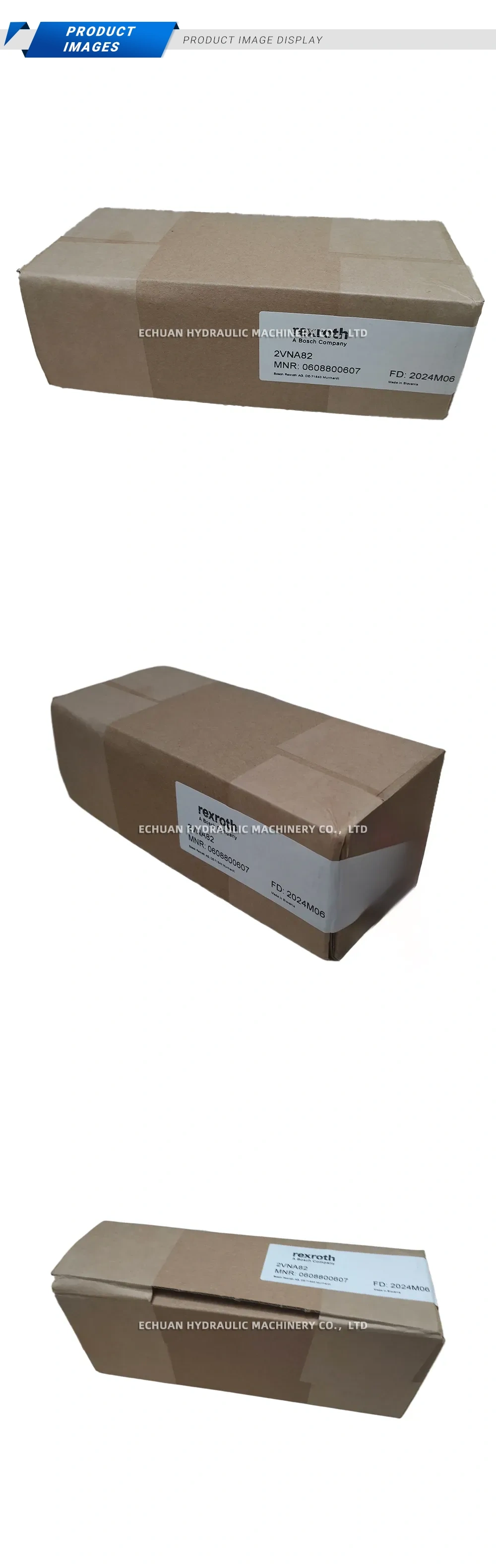 Rexroth 2VNA82 Eccentric Output Head Description