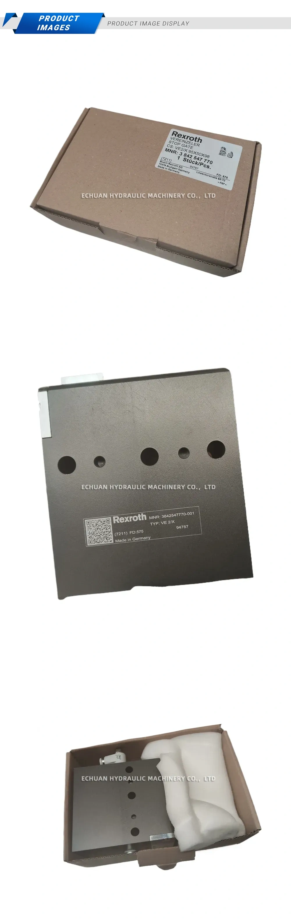 Rexroth 3 842 547 770 Stop Gate Description