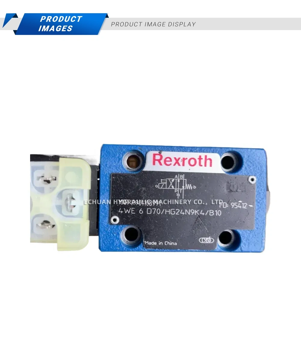 Rexroth 4WE 6 D70/HG24N9K4/B10 Hydraulic Solenoid Directional Control Valve Description