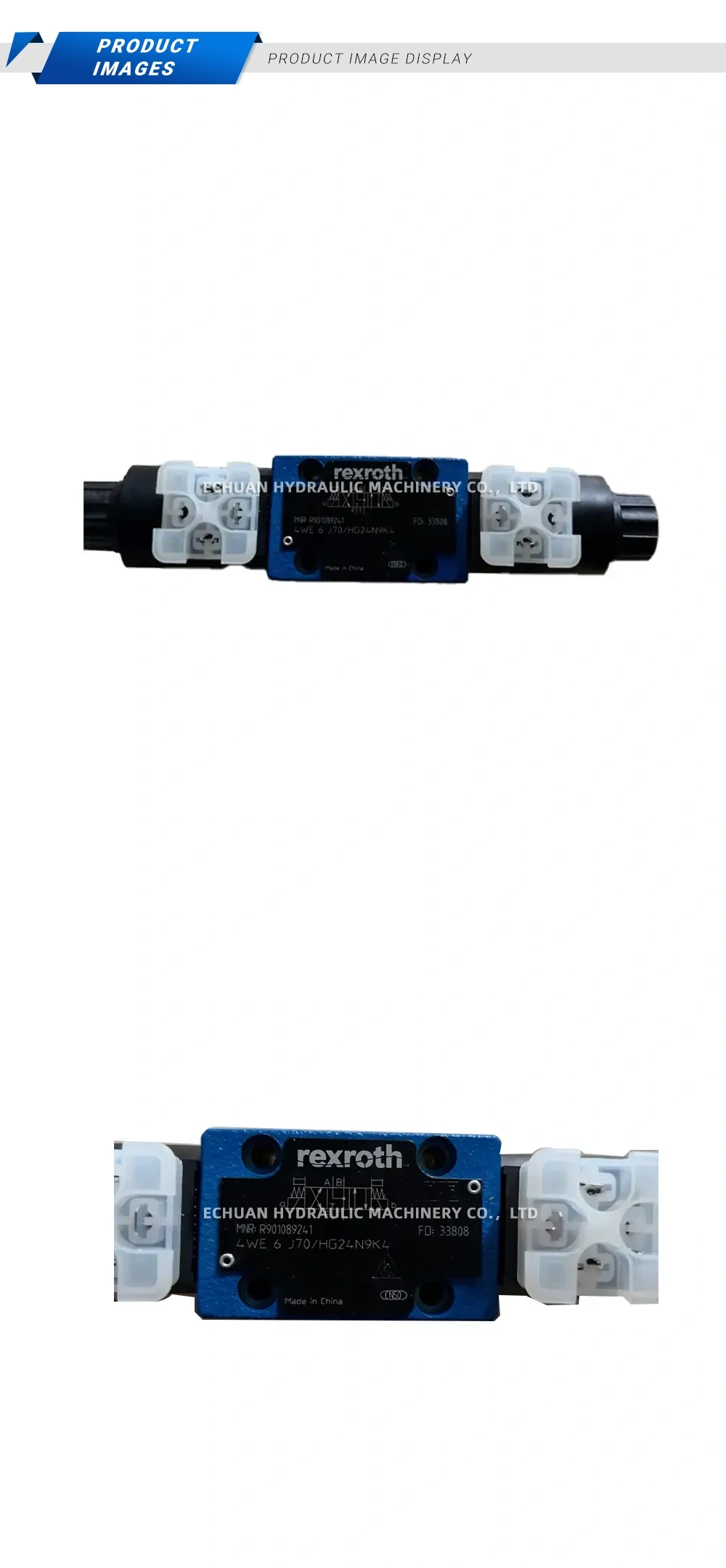 Rexroth 4WE 6 J70/HG24N9K4 Solenoid Directional Control Valve Description