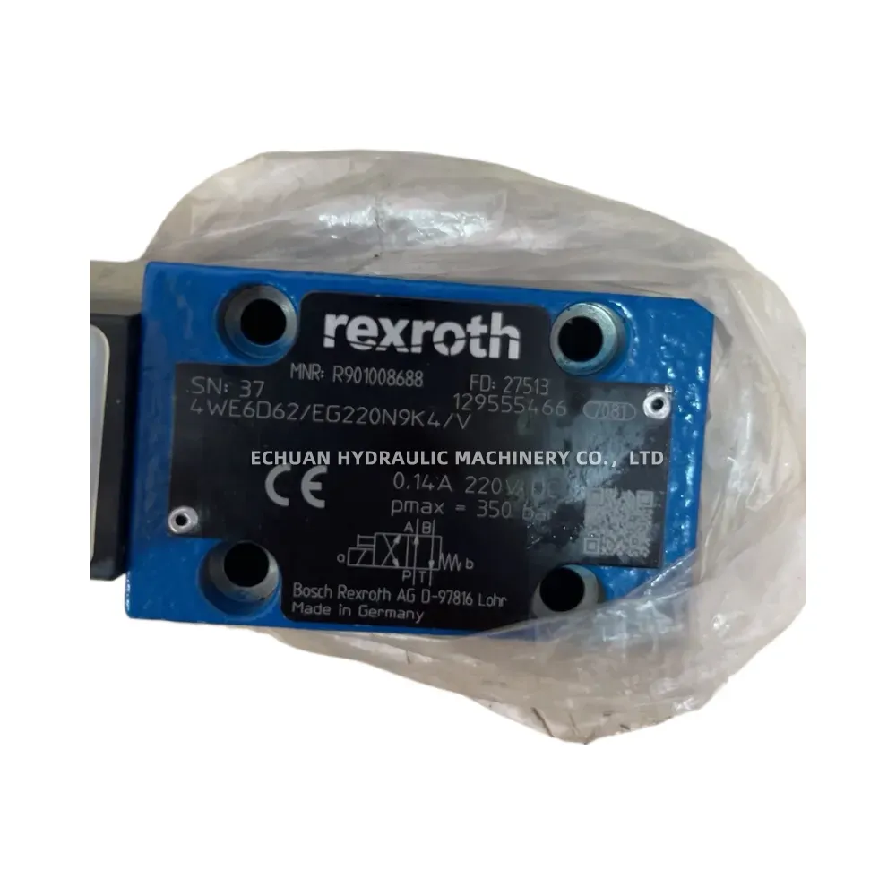 Rexroth 4WE6D62/EG220N9K4/V Hydraulic Directional Control Valve