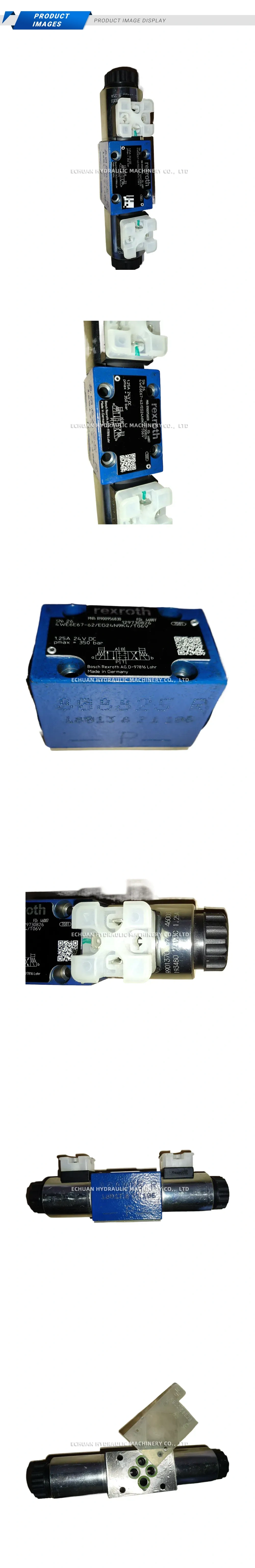 Rexroth 4WE6E67-62/EG24N9K4/T06V Solenoid Directional Valve Description