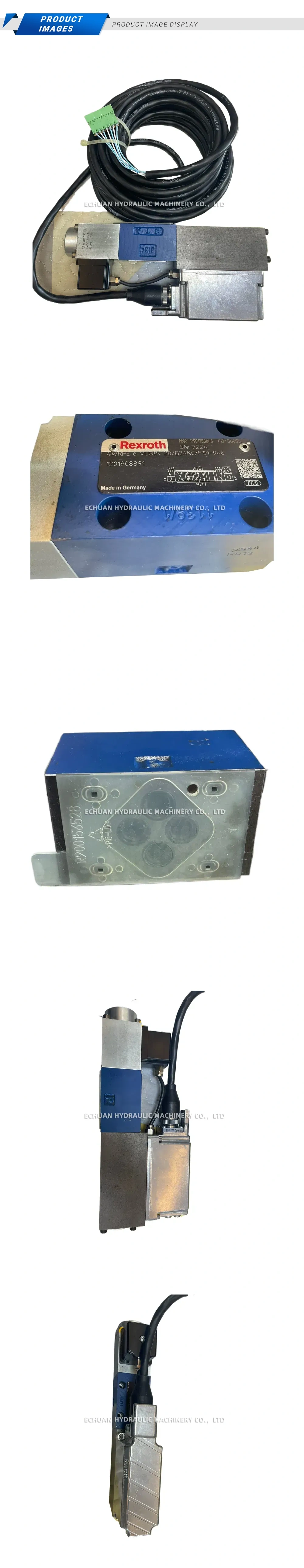 Rexroth 4WRPE 6 VL08S-20/G24K0/F1M-948 Proportional Directional Control Valve Description