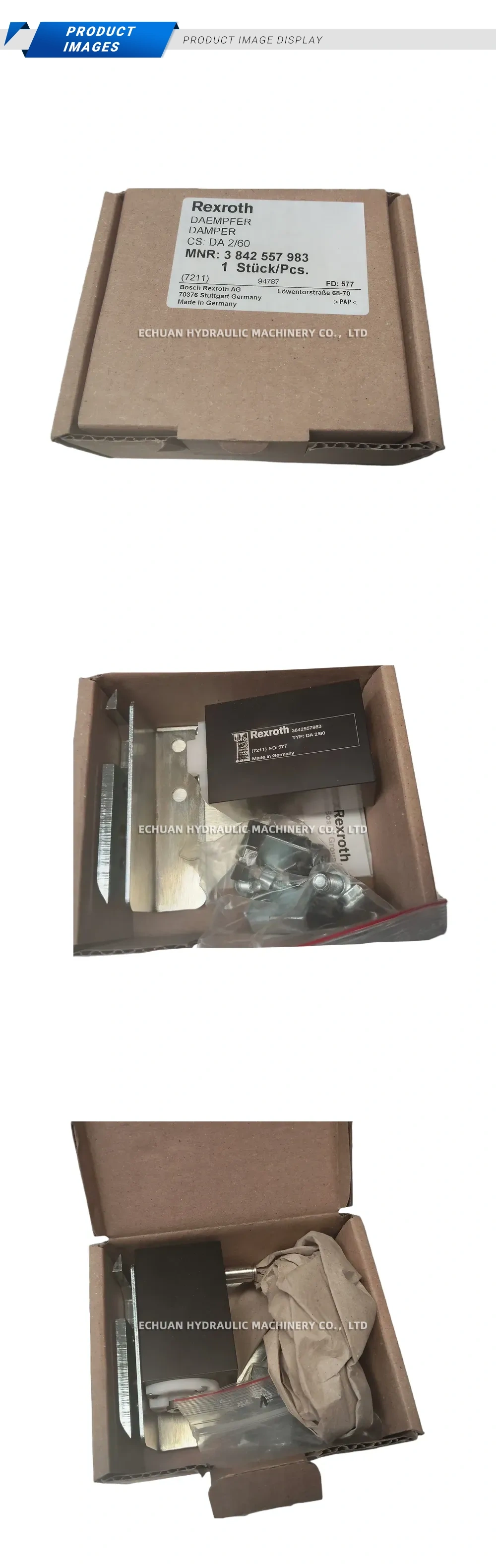 Rexroth DA 2/60 Damper Description