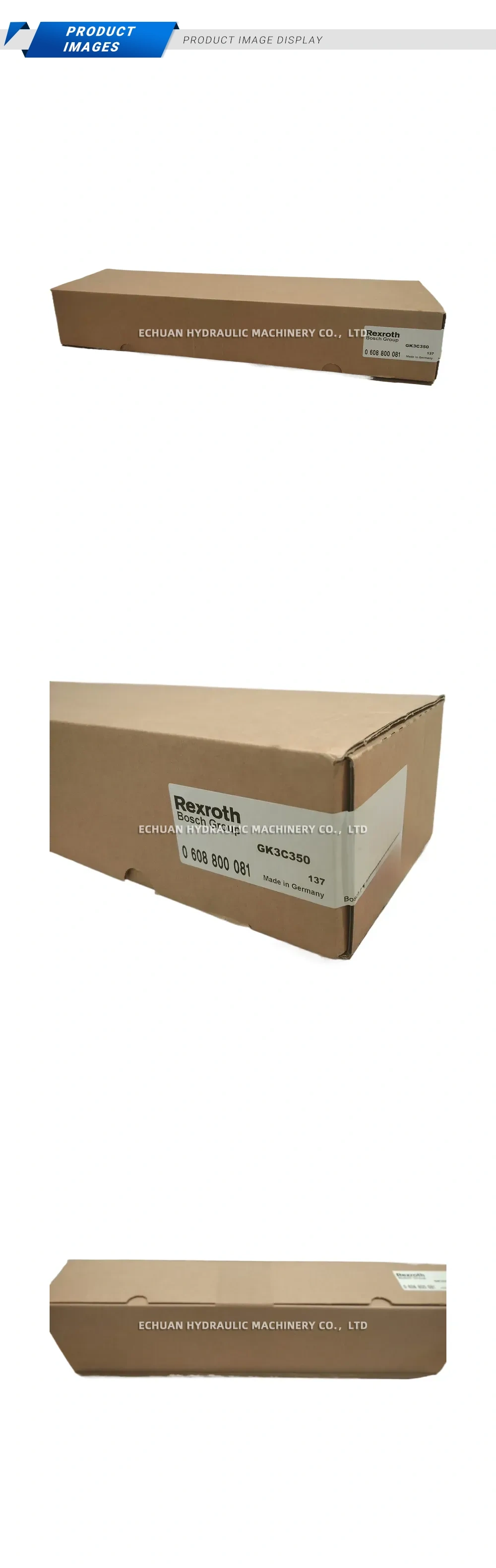 Rexroth GK3C350 Output Head Description