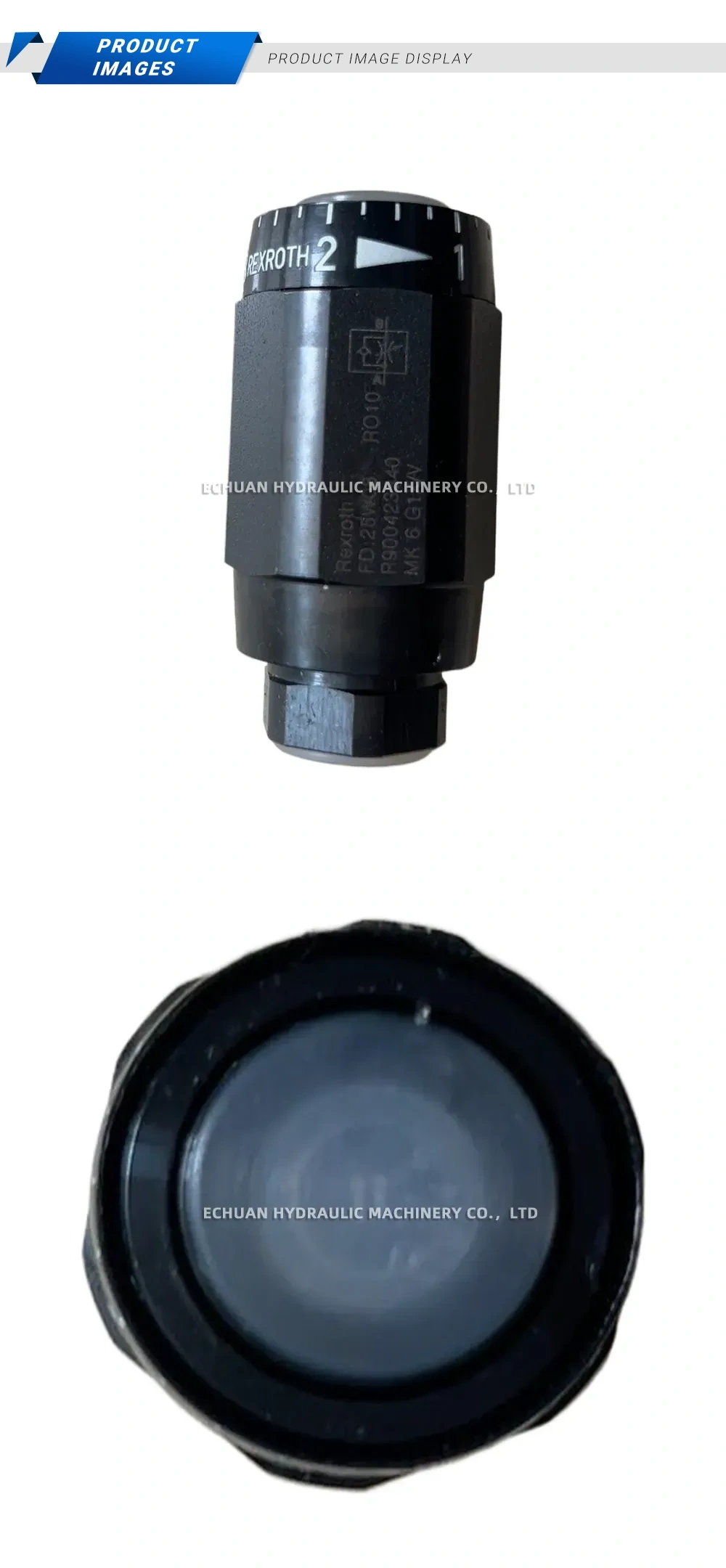 Rexroth MK 6 G1X/V Throttle Check Valve Description