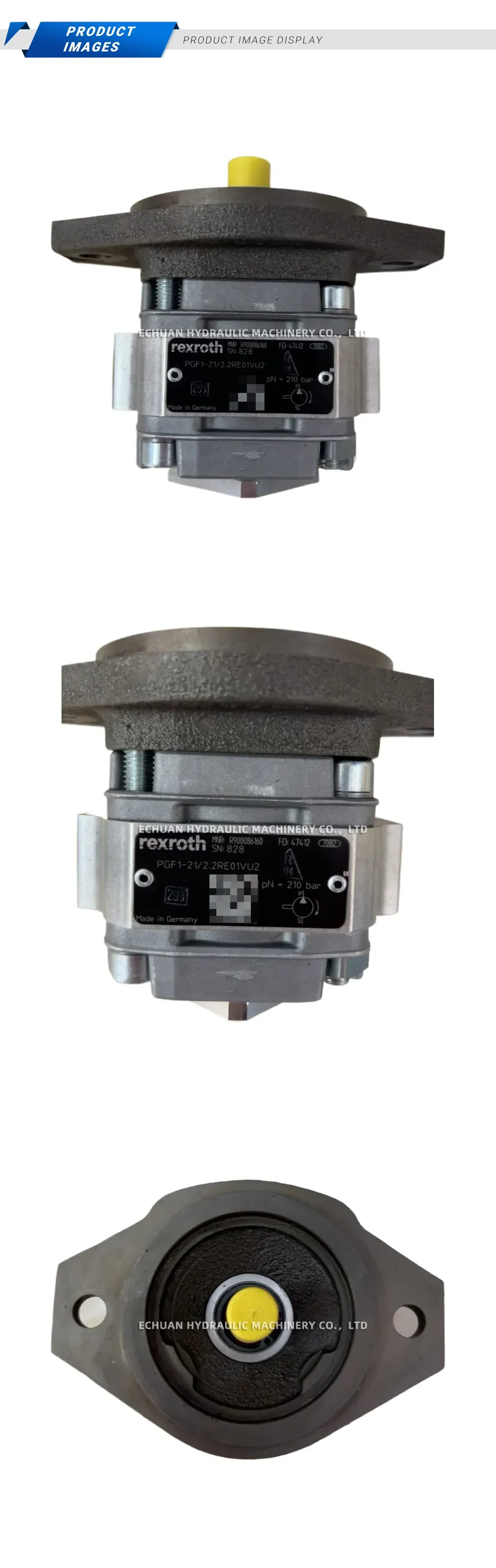 Rexroth PGF1-21/2.2RE01VU2 Hydraulic Gear Pump Description