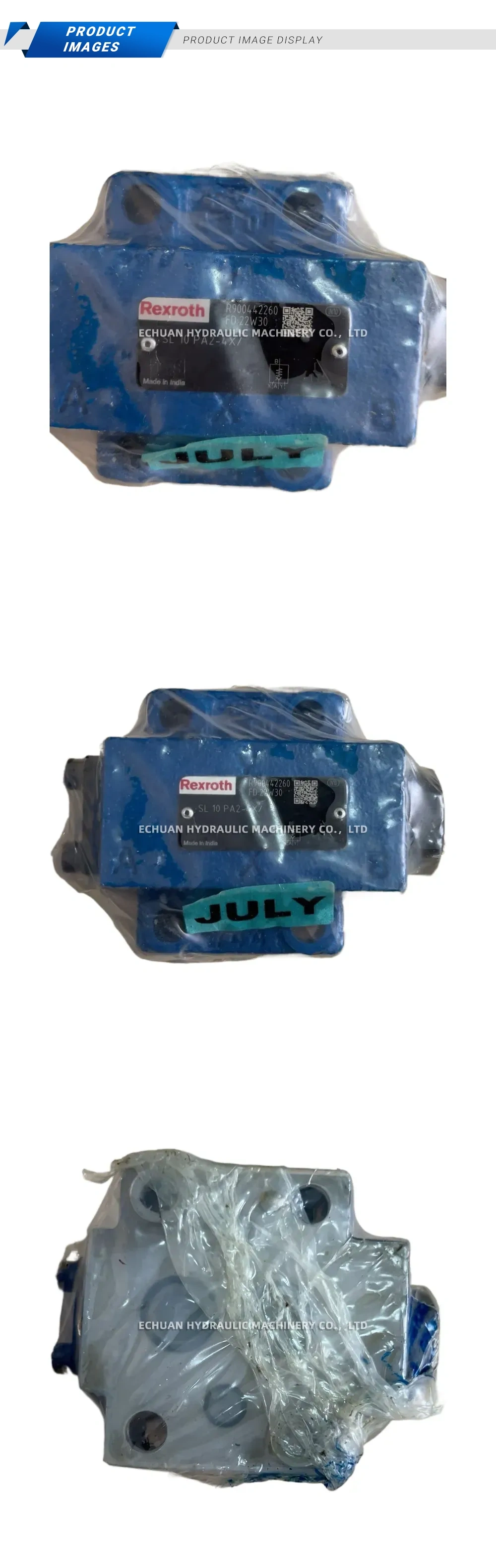 Rexroth SL 10 PA2-4X/ Pilot-operated Check Valve Description