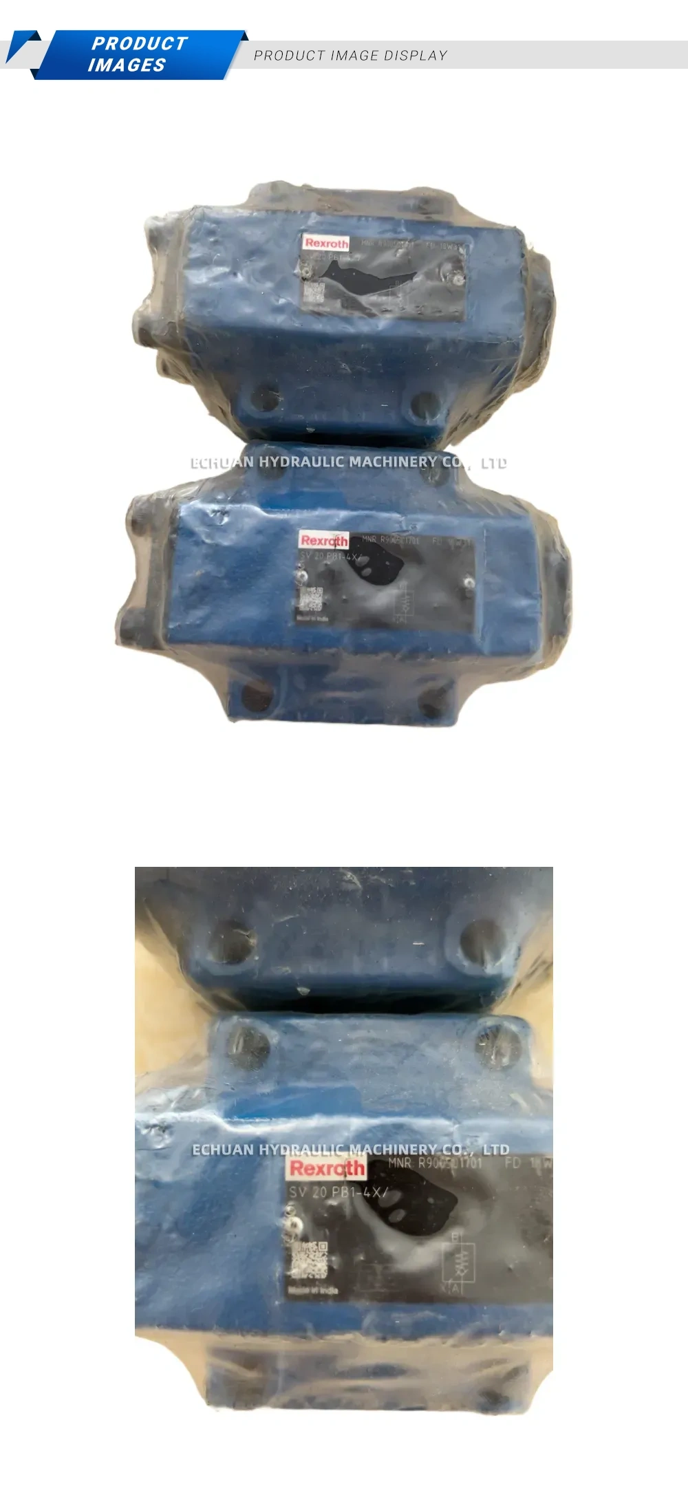 Rexroth SV 20 PB1-4X/ Hydraulic Check Valve Description