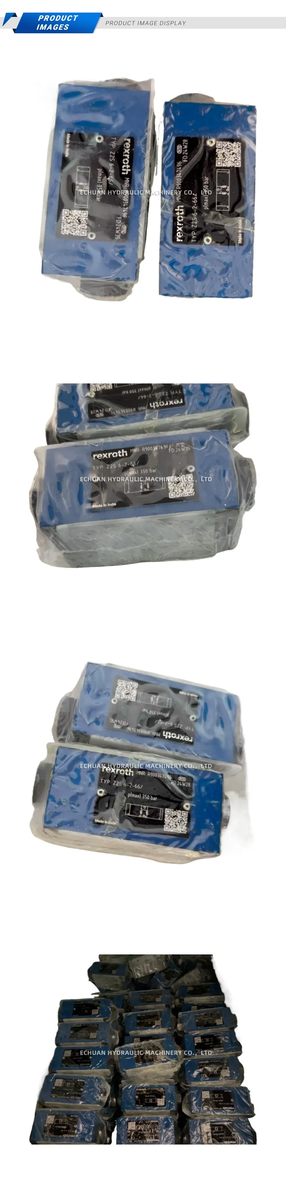 Rexroth Z2S 6-2-6X/ Hydraulic Check Valve Description