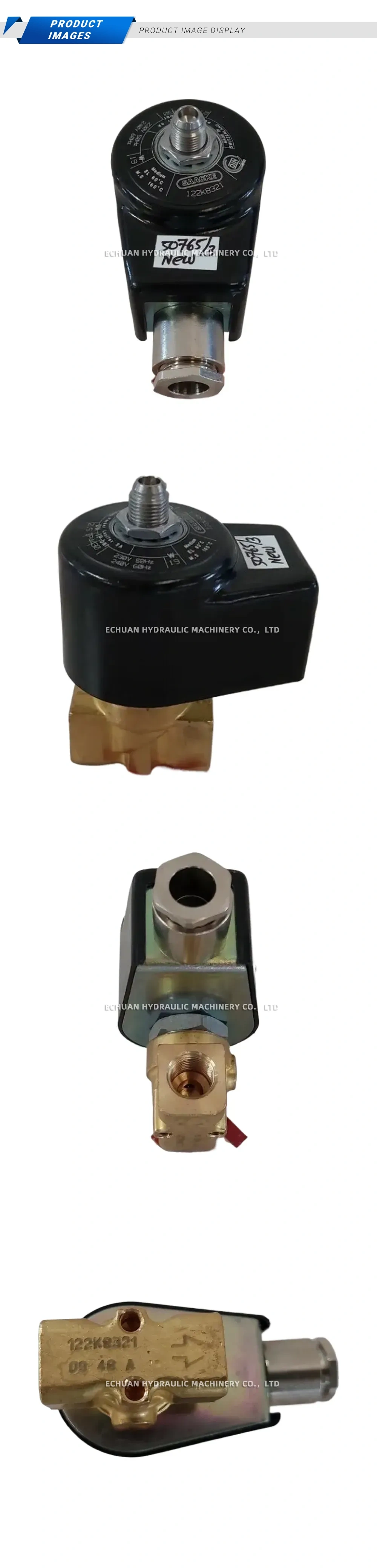 SAACKE 122K8321 Solenoid Valve Description