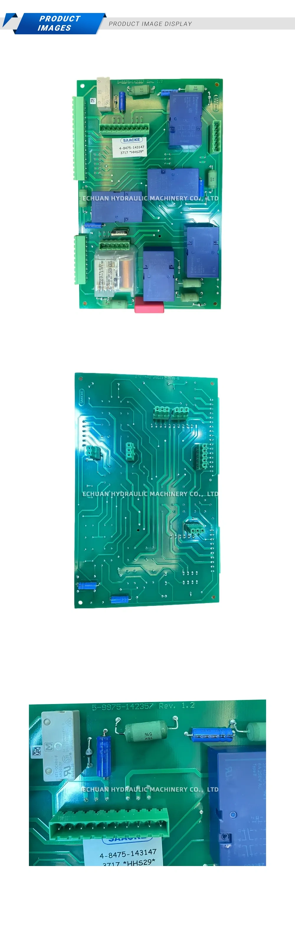 SAACKE 4-8475-143147 Control Circuit Board Description