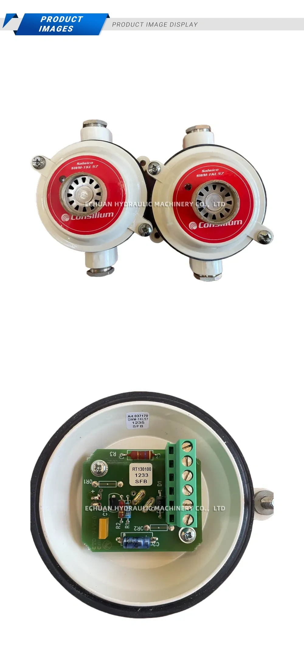 Salwico / Consilium 5WM-1KL 57 Water Mist Detector Description