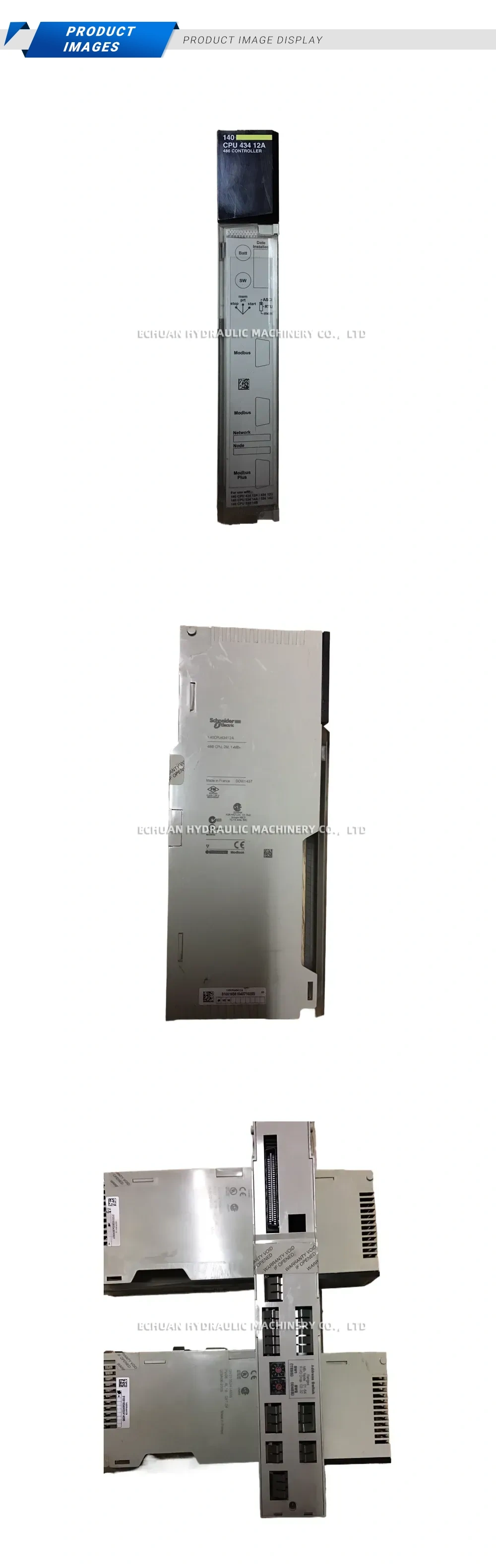Schneider Electric 140CPU43412A PLC CPU Module Description