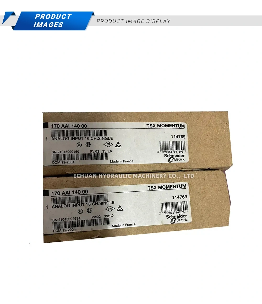 Schneider Electric 170 AAI 140 00 Analog Input Module Description