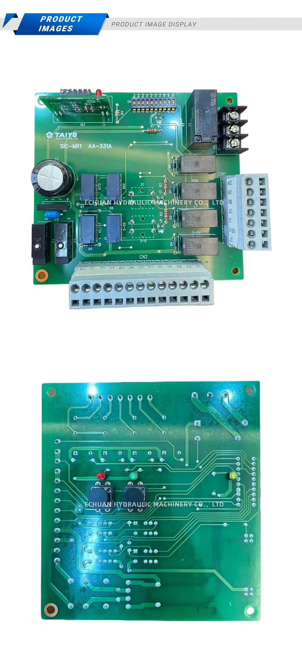 TAIYO SIC-MR1 AA-331A Control Circuit Board Description