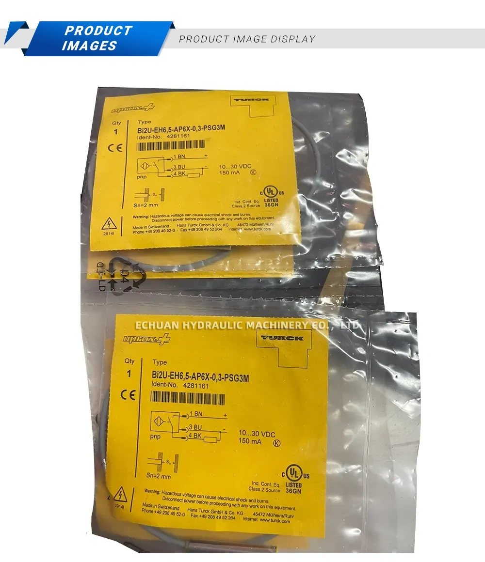 TURCK Bi2U-EH6,5-AP6X-0,3-PSG3M Inductive Proximity Sensor Description