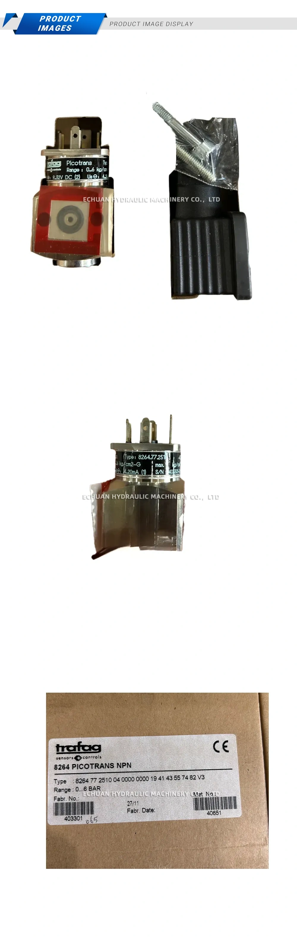 Trafag 8264 Pressure Transmitter Description