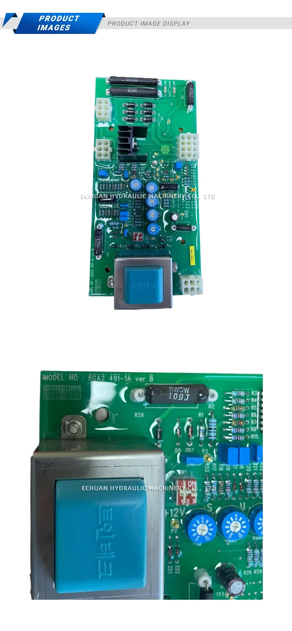 Twintech 6GA2 491-1A PCB Control Board Assembly Description