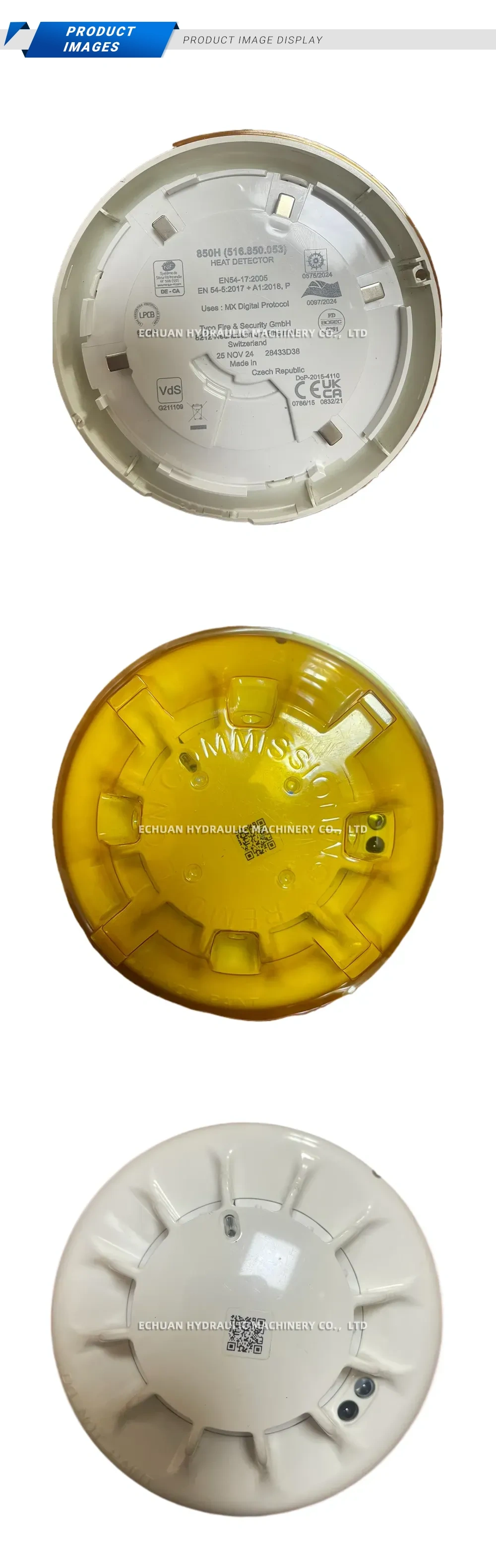 Tyco 850H Heat Detector Description