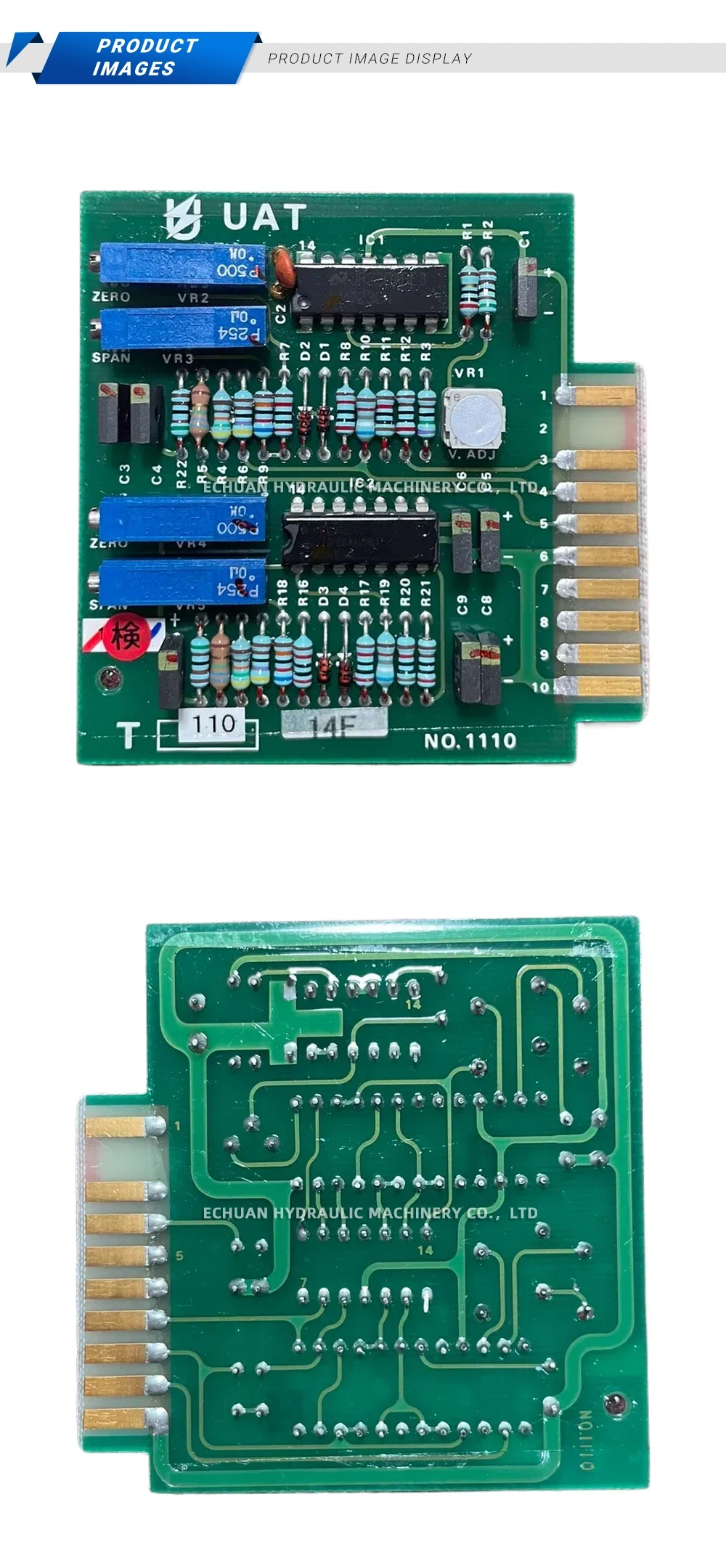 UAT NO. 1110 Signal Conditioning PCB Module Description