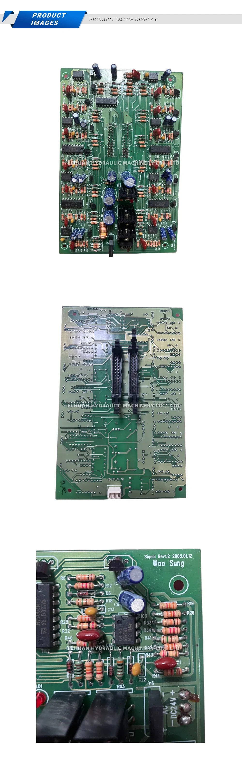 Woo Sung Signal Rev1.2 Signal Control Circuit Board Description