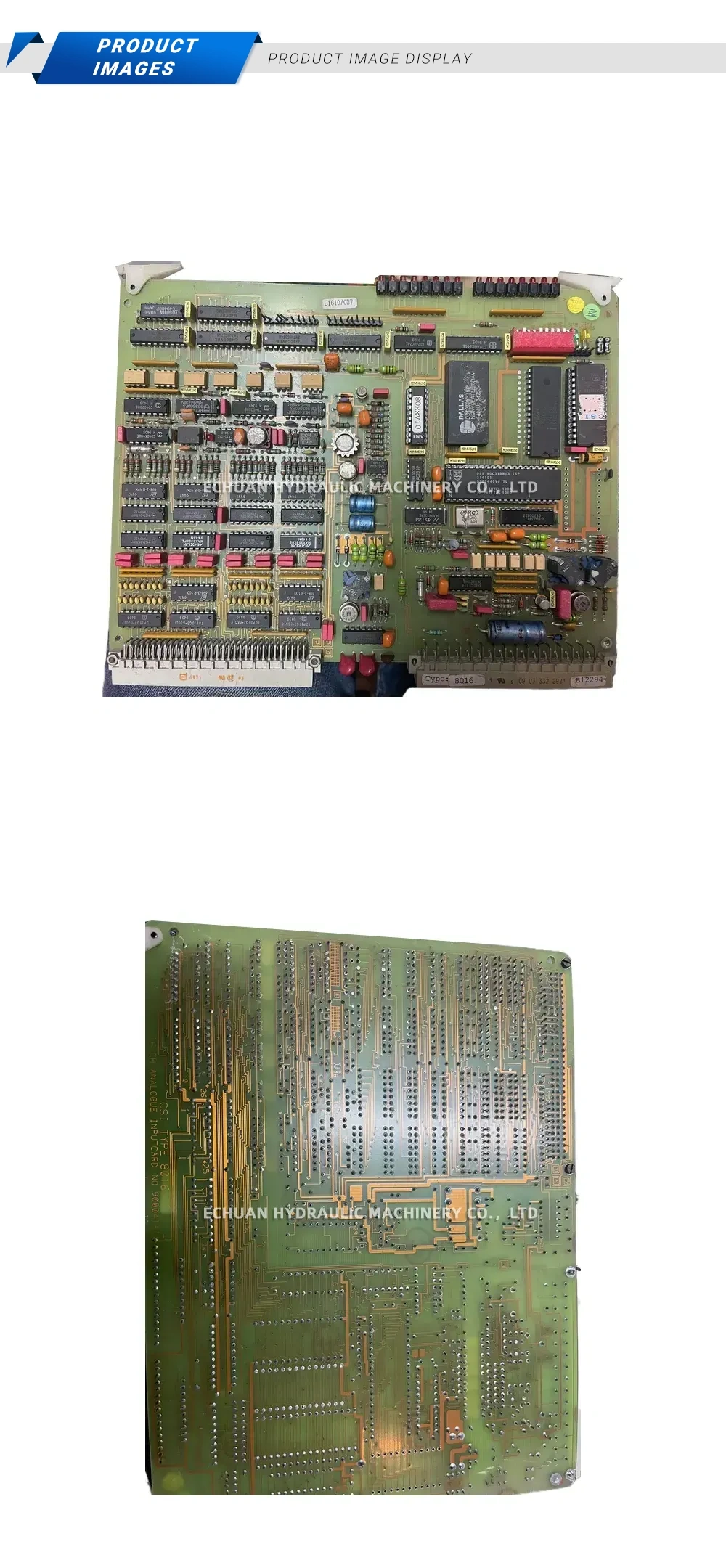 8016 Analogue Input Card Description